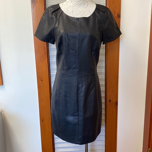 Armani Exchange | Dresses | Armani Exchange Faux Leather Dress | Poshmark